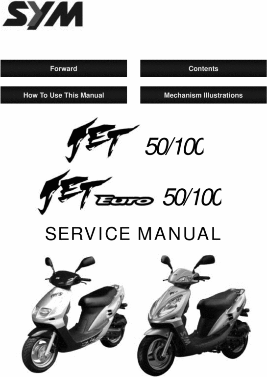 Sym jet 14 125 service manual
